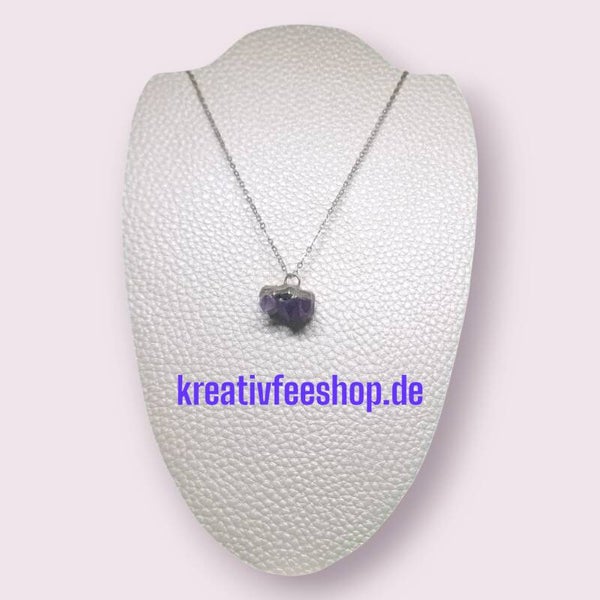 Kette mit einem echten Amethysten