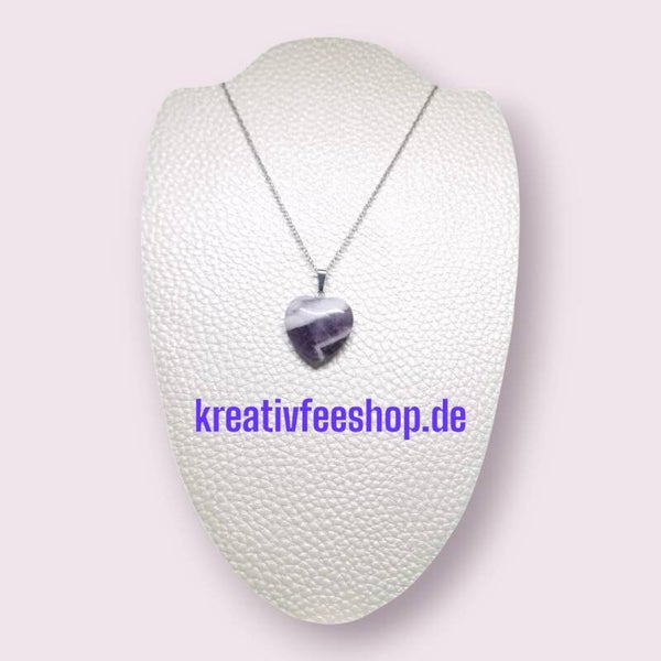 Kette mit einem echten Amethysten