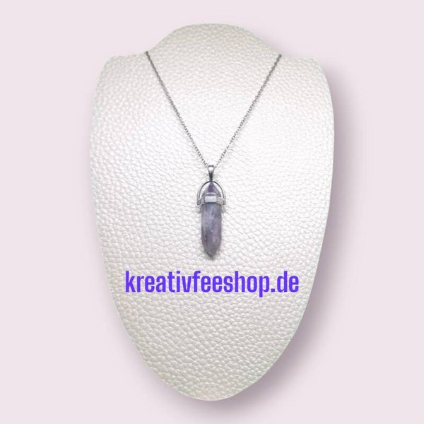Kette mit echtem Amethysten
