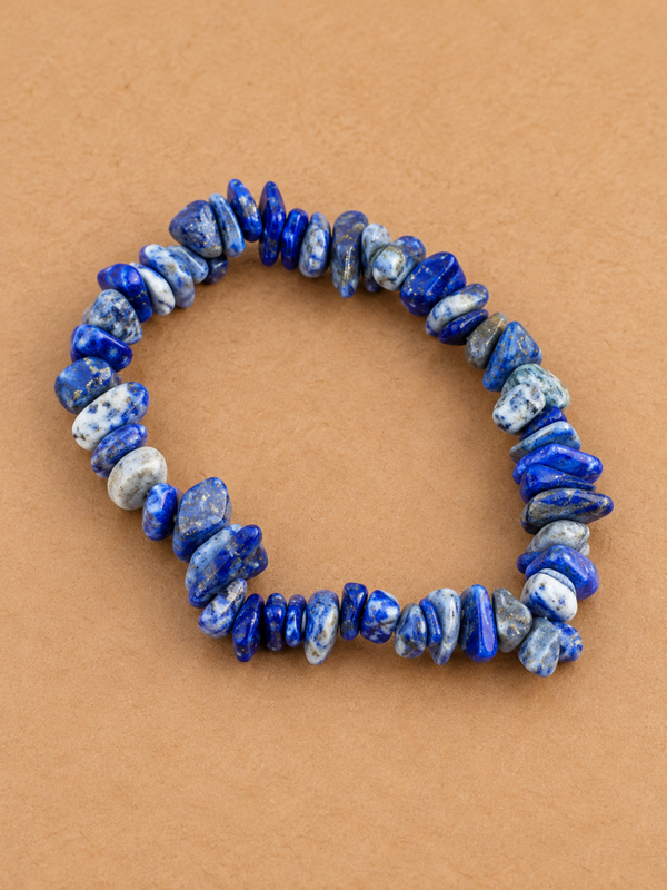 Lapis Lazuli Splitarmband – natuurlijk & uniek