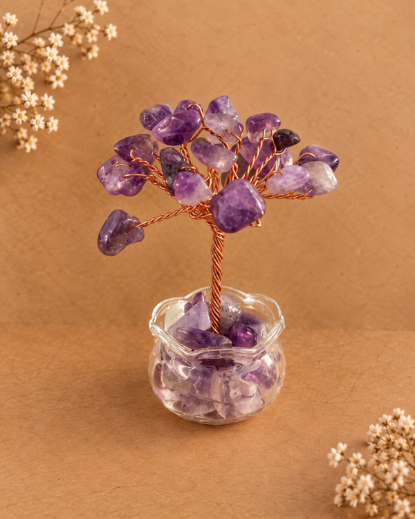 Edelsteenboom Amethist – 8 cm