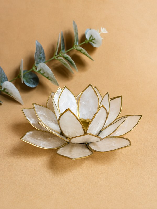 Waxinehouder Lotus