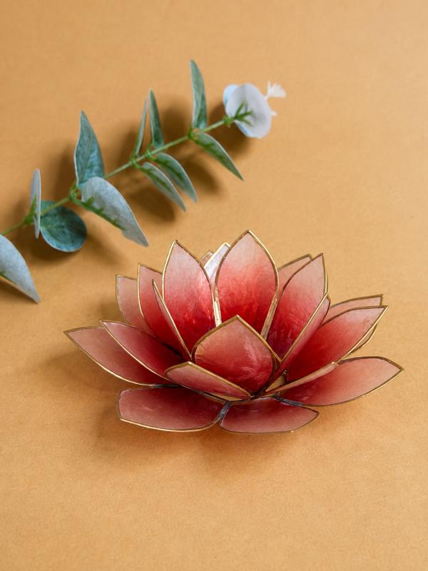 Waxinehouder Lotus