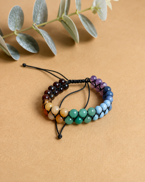 7 Chakra Armband