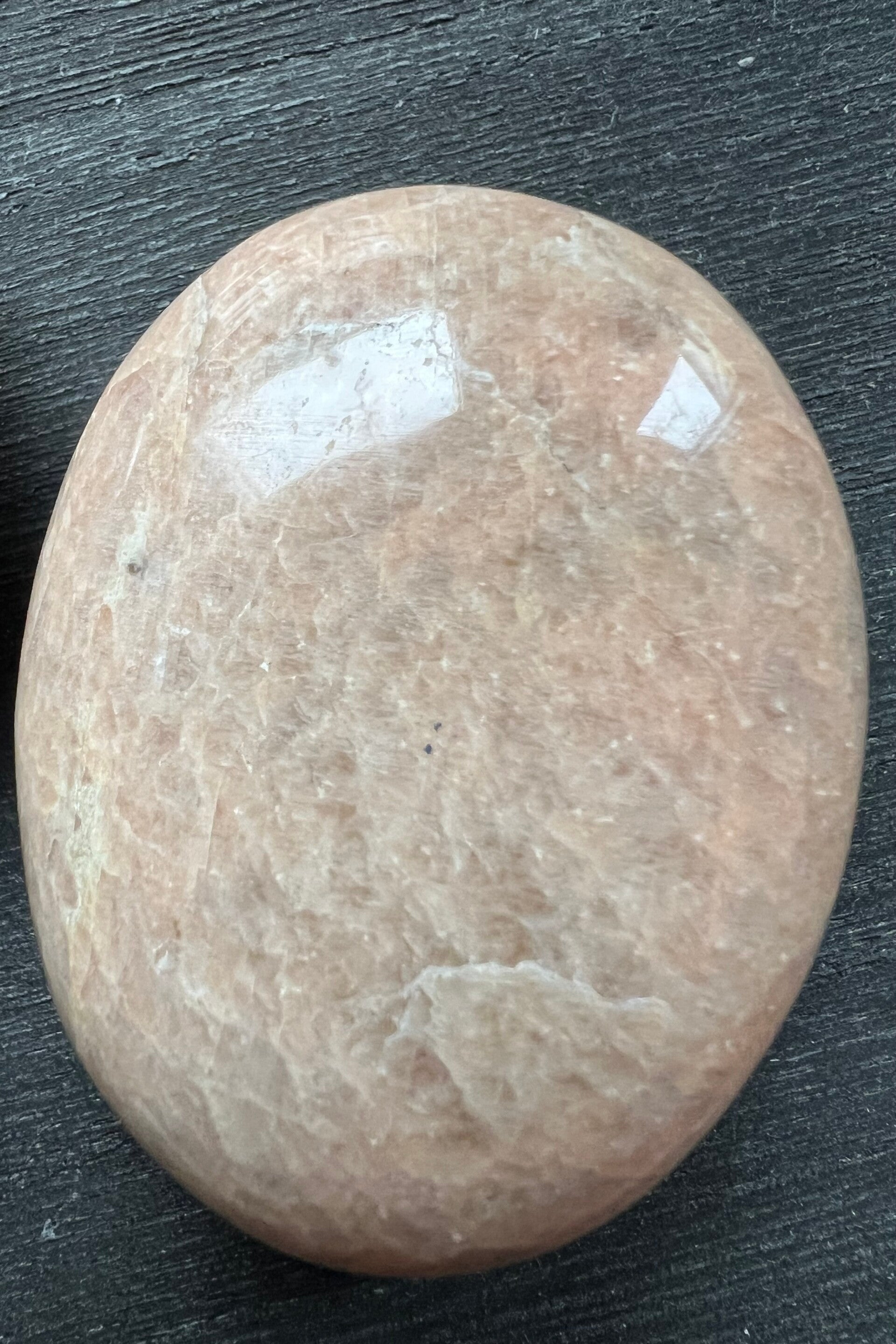 Roze / perzik Maansteen