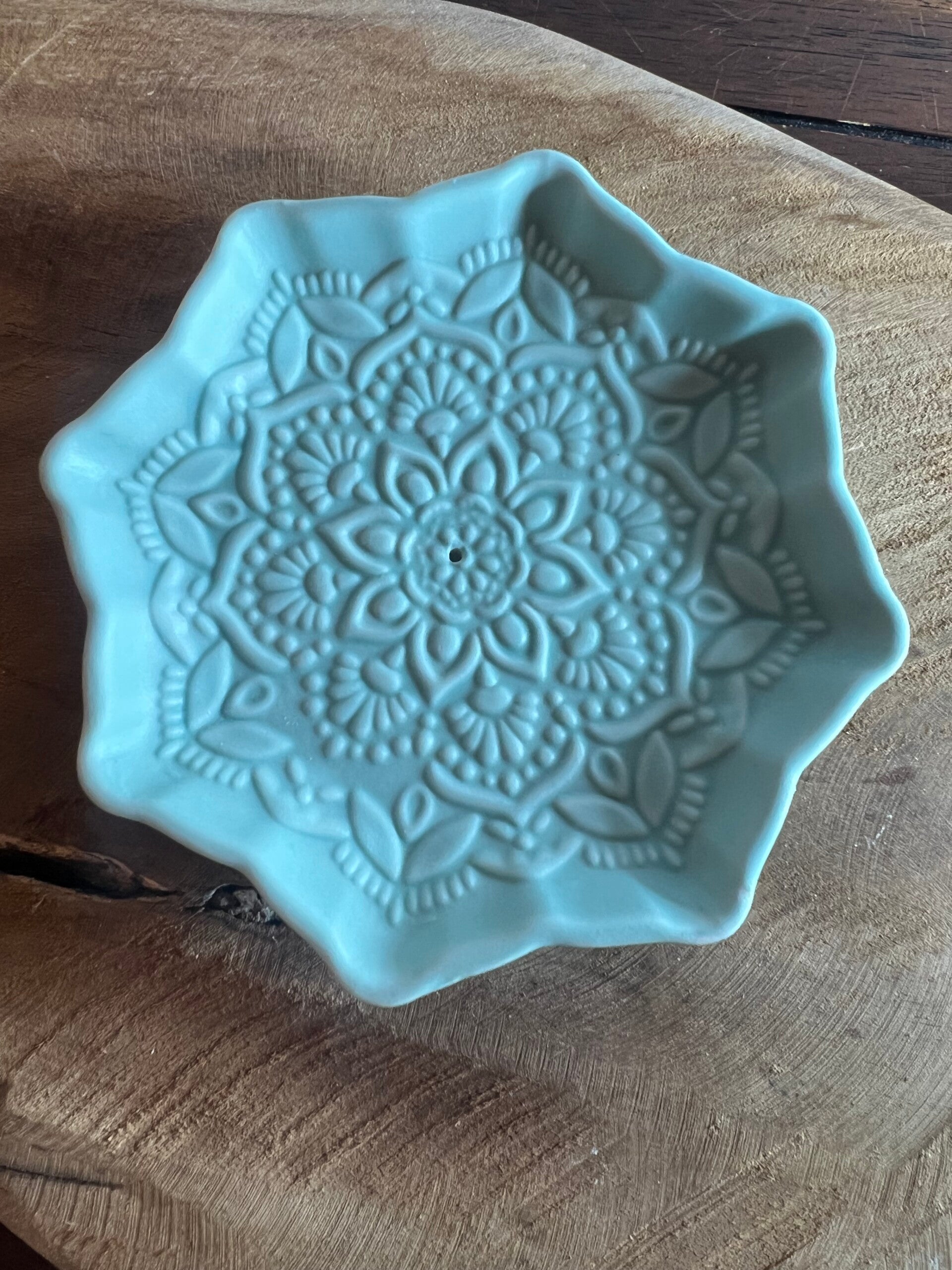 Wierook / smudge houder mandala