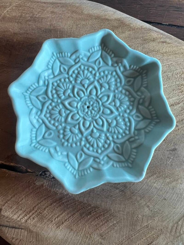 Wierook / smudge houder mandala