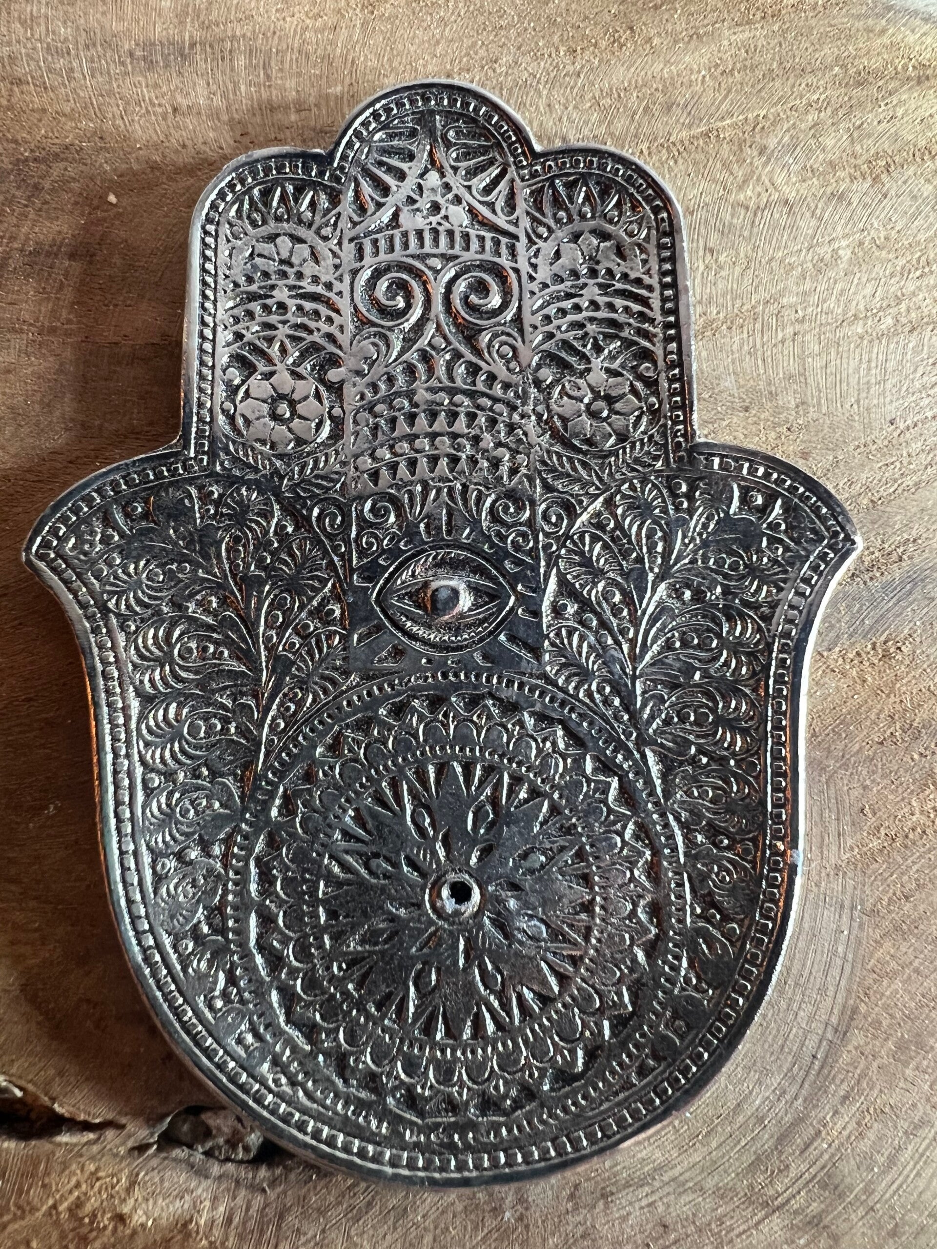 Wierookhouder Hamza old silver