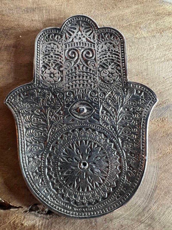 Wierookhouder Hamza old silver