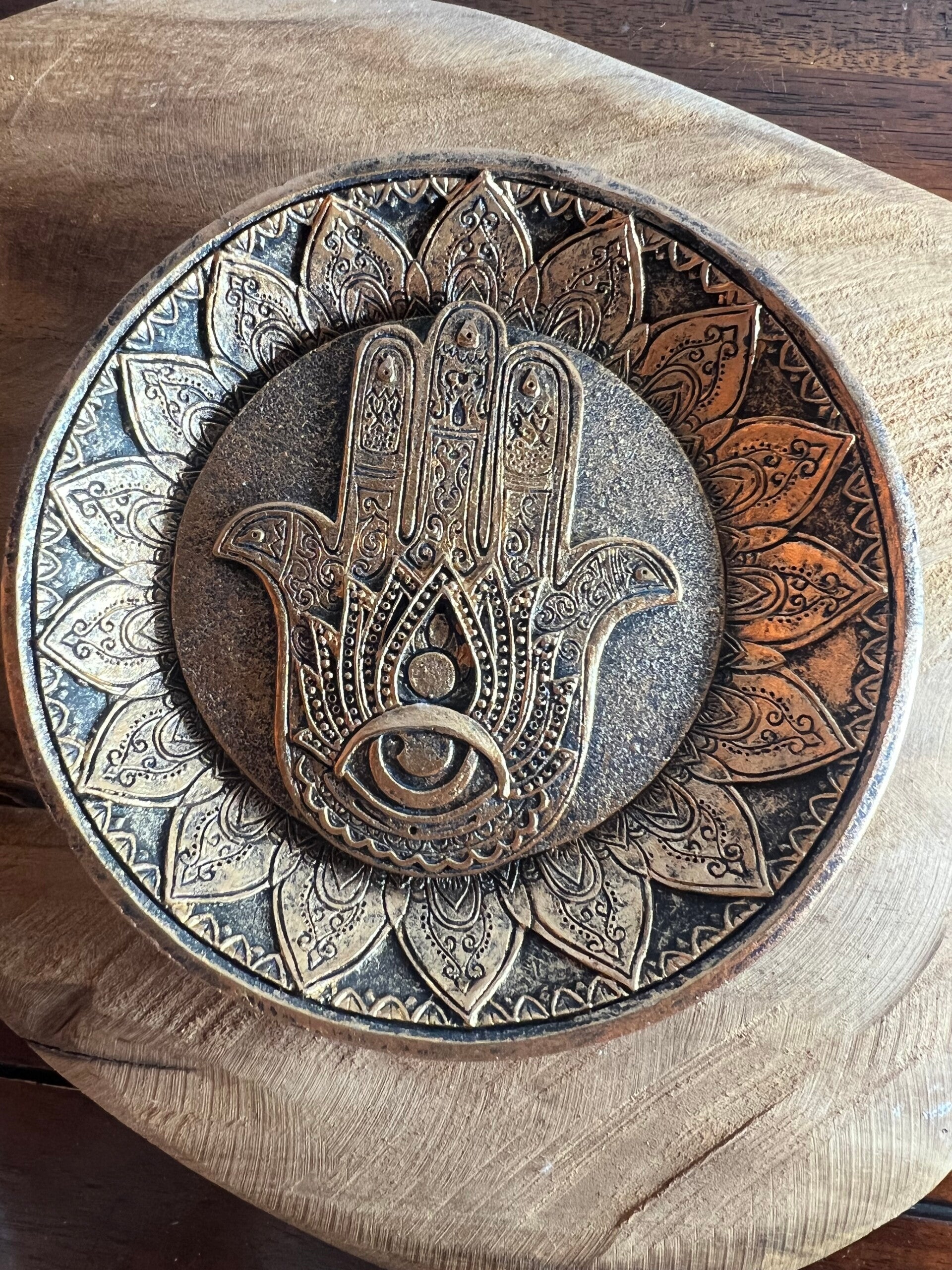 Hand of hamza wierook / smudge schaal