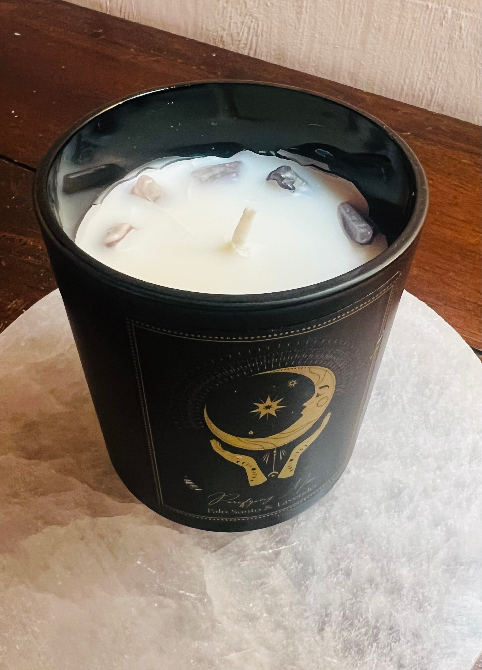 Manifestatiekaars Palo Santo / Amethist