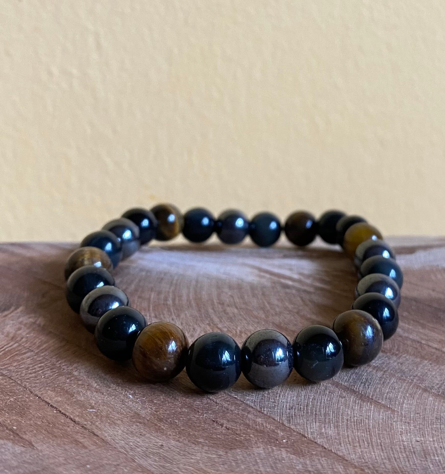 Tijgeroog, Hematiet, Obsidiaan