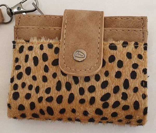 Kleine portemonnee met polsband