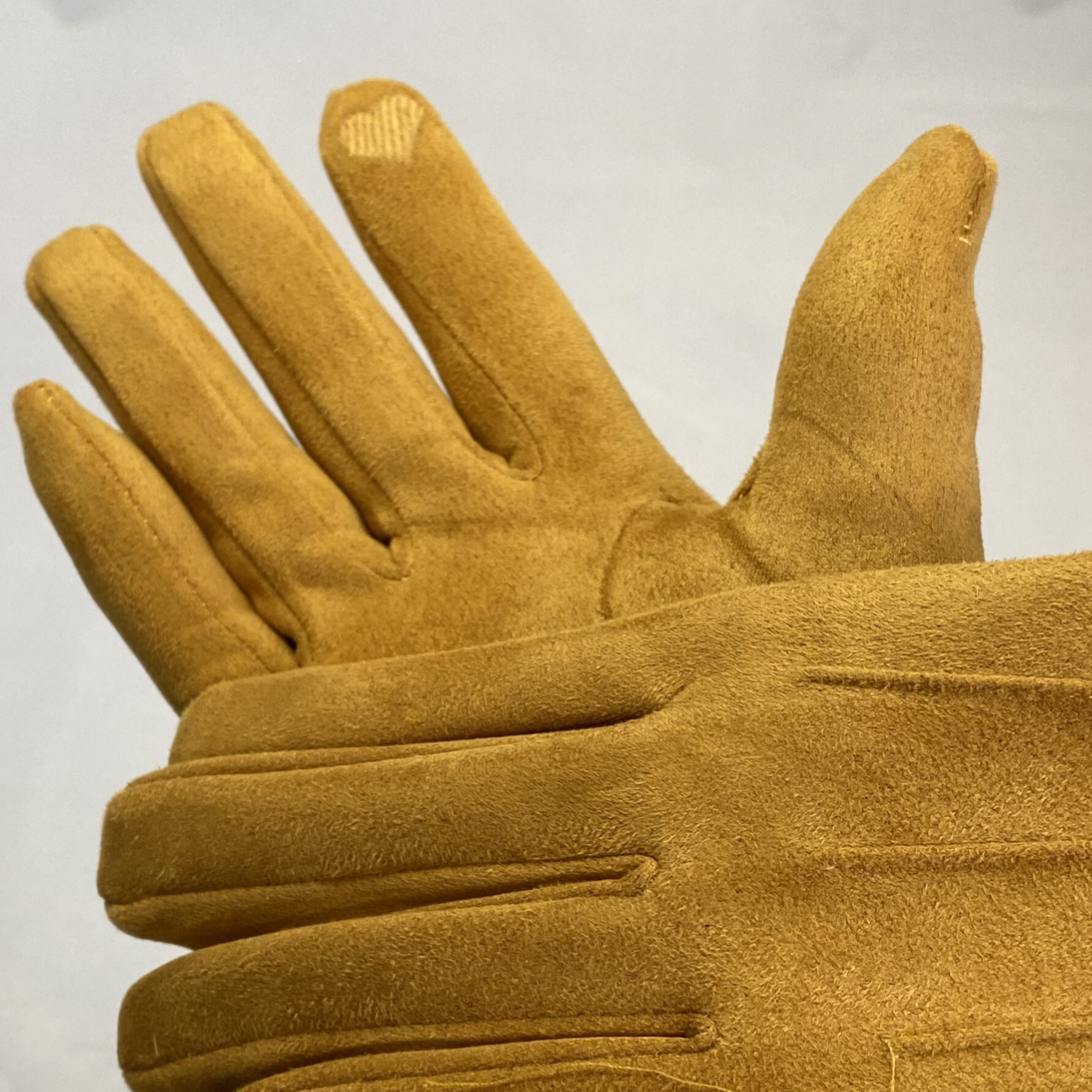 Handschoenen, okergeel