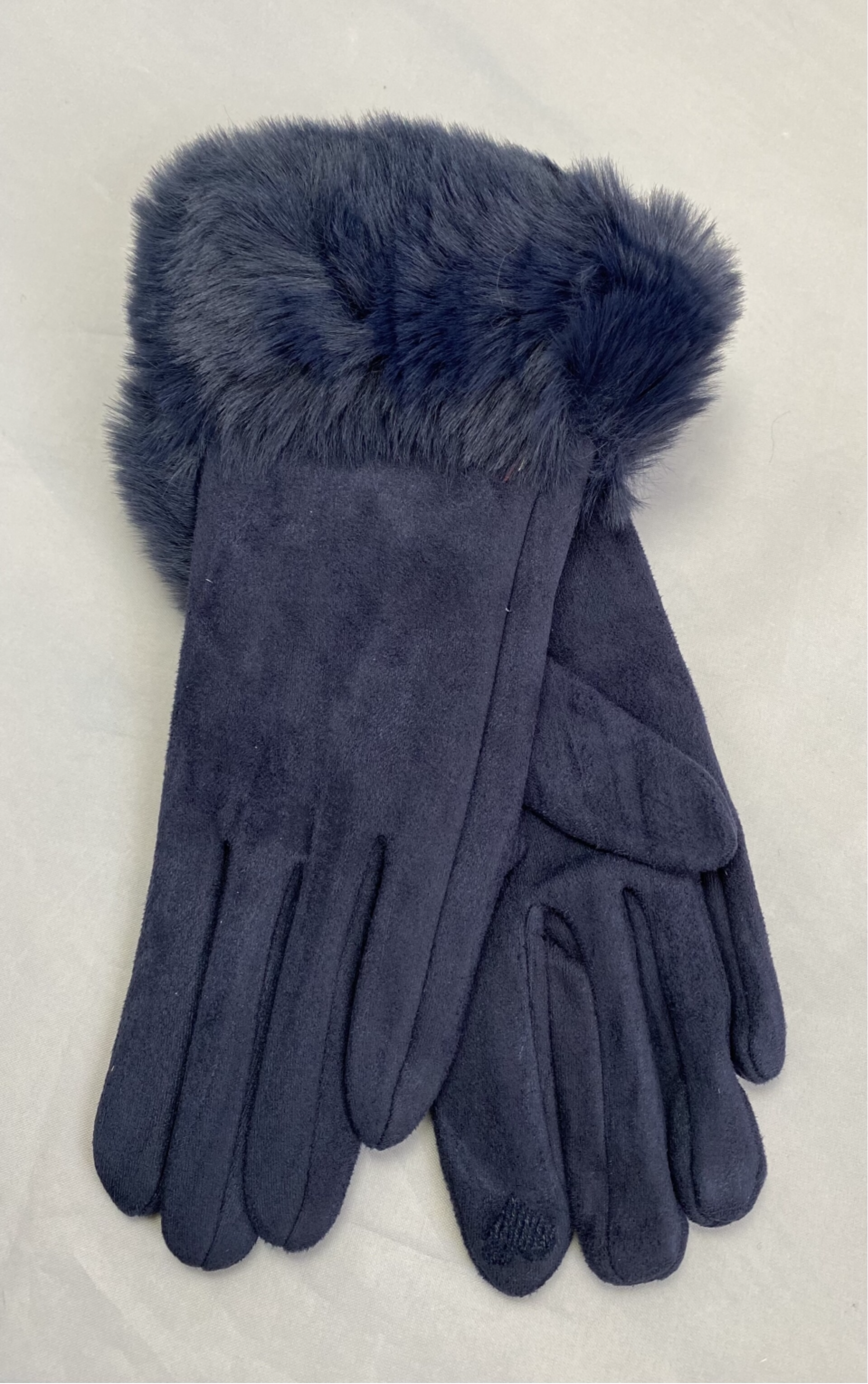 Stijlvolle handschoenen, blauw