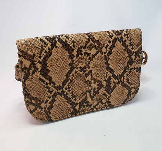 Heuptasje met reptielprint