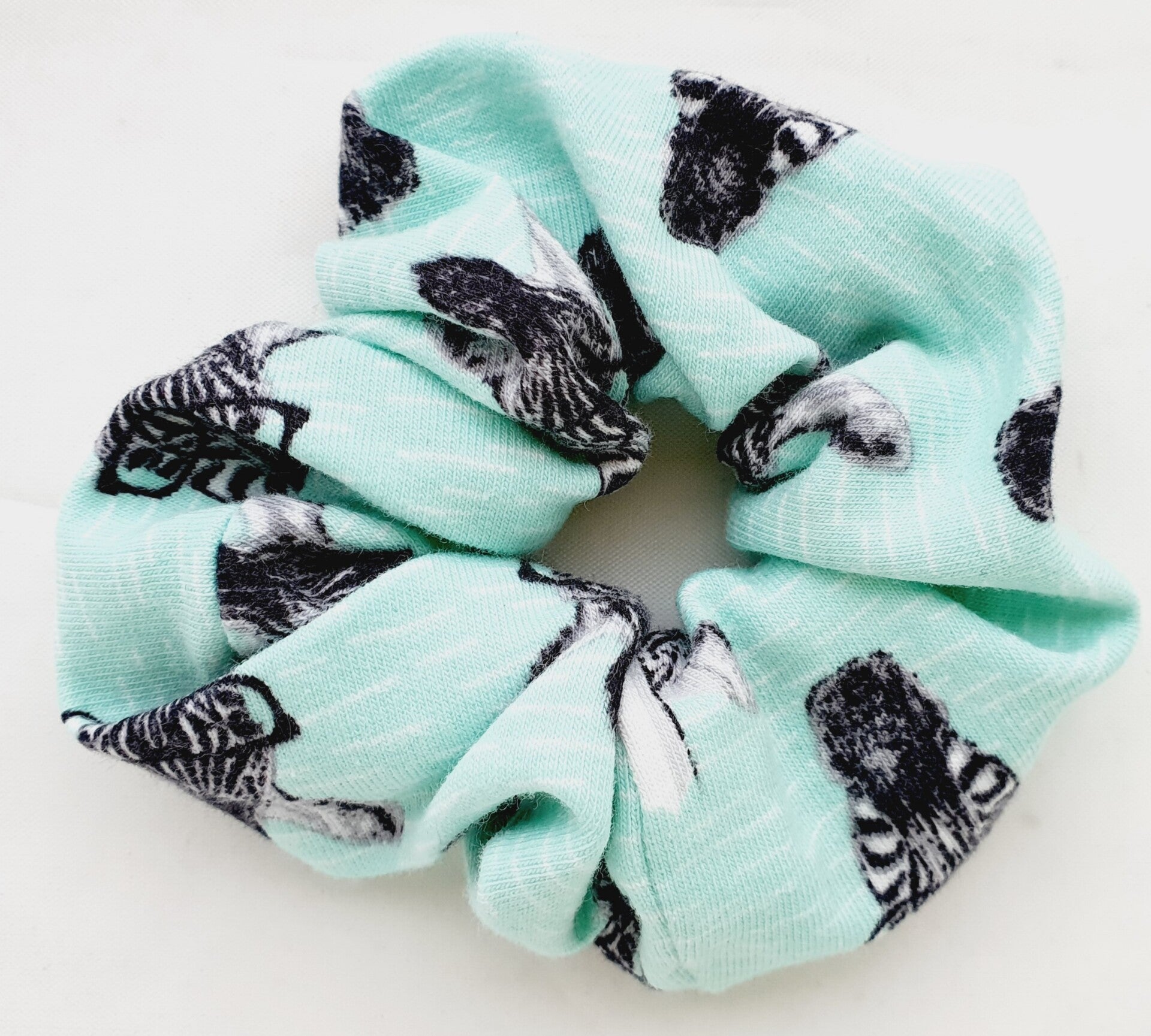 Zebra scrunchie
