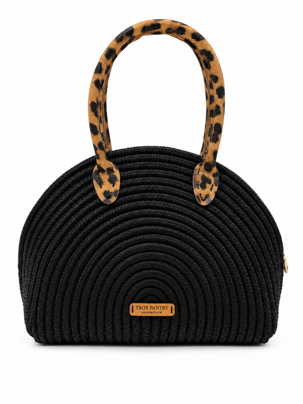 The Leopard Handle Bag