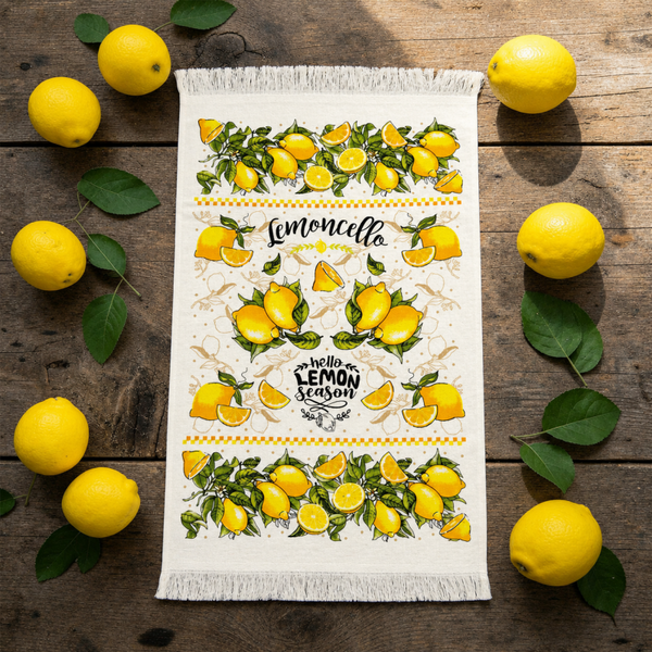 Turkish 100% Cotton Tea Towels - Fruits Set of 3
