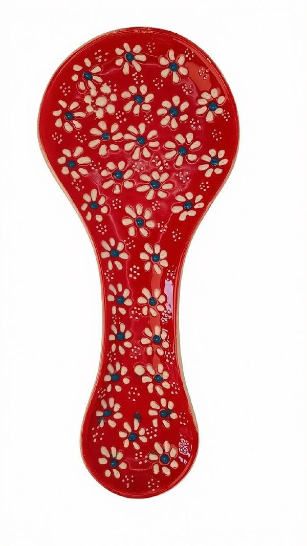 Handmade Sultan’s Ottoman Ceramic Spoon Holder in 3 colour options.