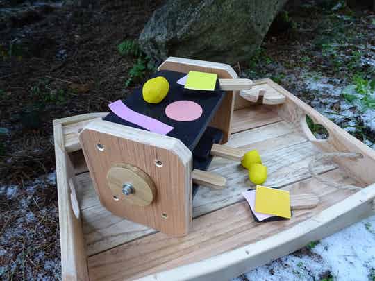 Appareil à raclette jouet