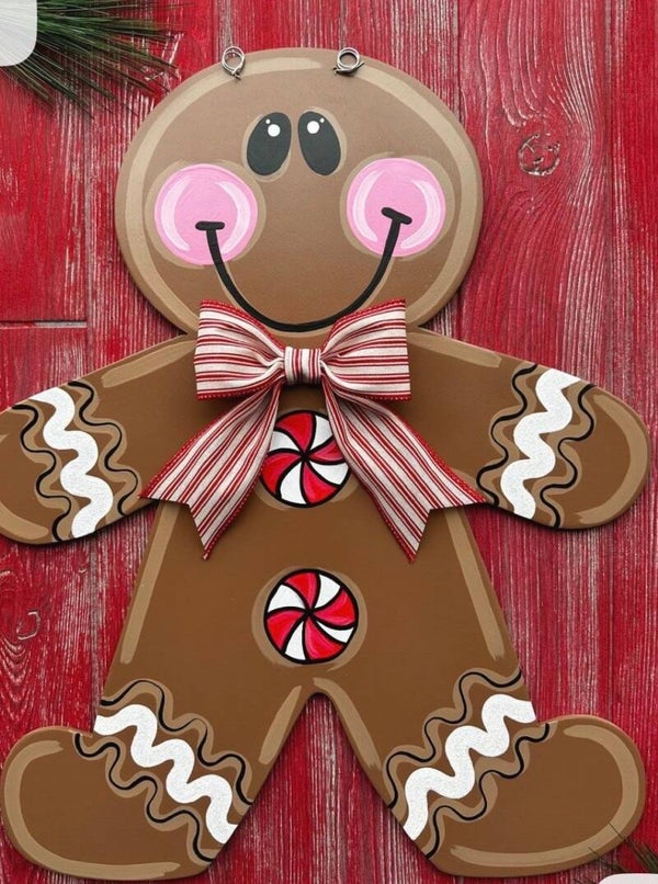 Paintable Gingerbread Man