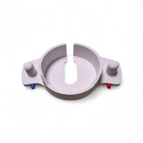 Opzetborstelhouder/ opladerhouder Geschikt voor Oral-B iO 7/8/9 – 3D-Geprint in PETG+HF – Wit