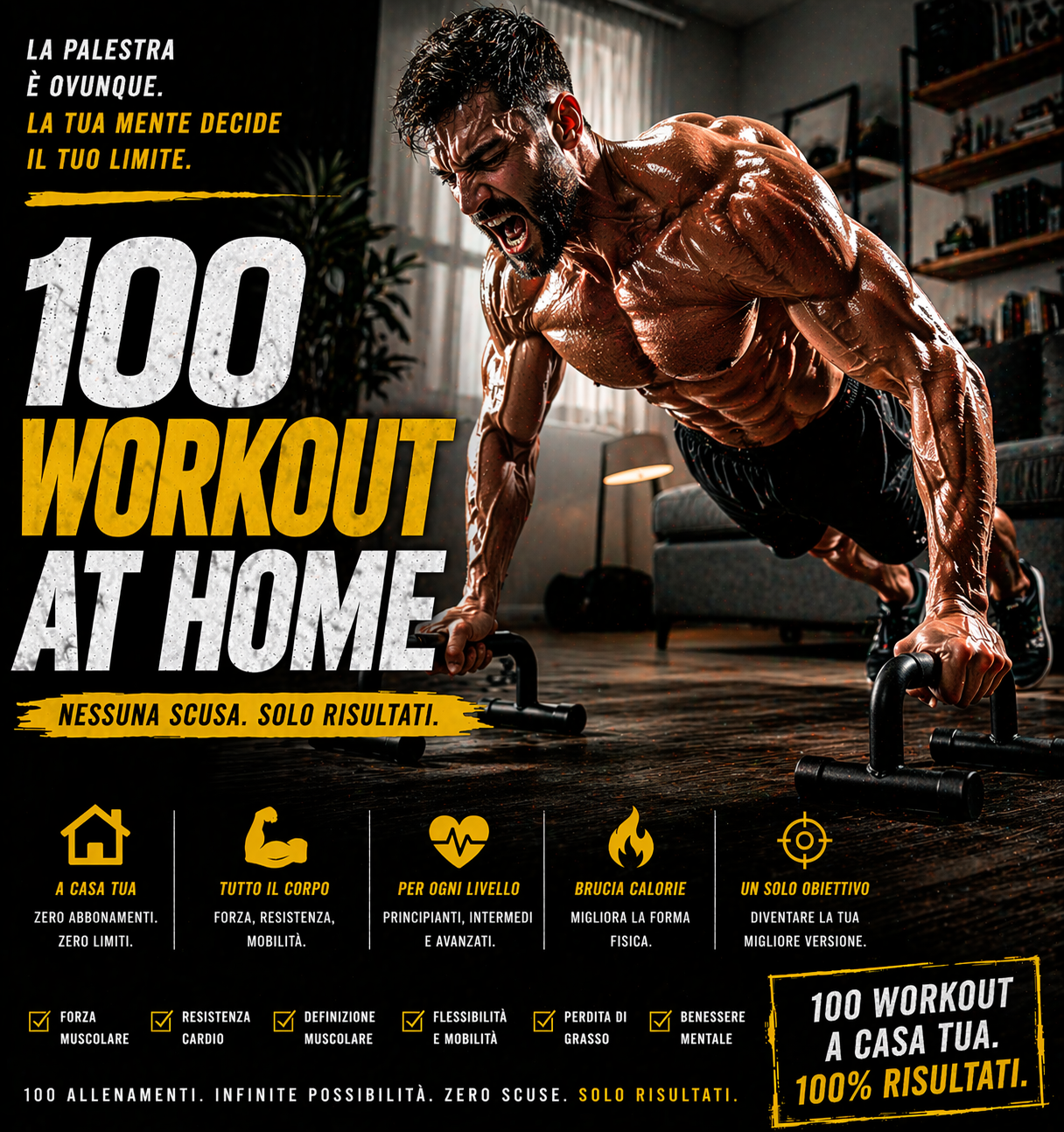 100 WORKOUT AT HOME