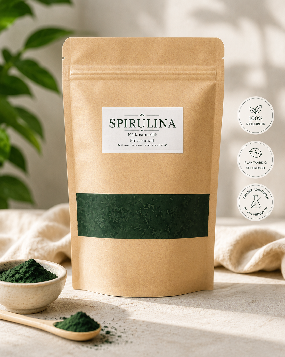 Spirulina poeder | Eiwitbooster | 100% natuurlijk