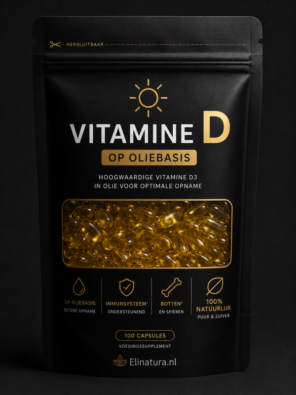 Vitamine D3 Op Oliebasis – Beste Opneembaarheid – 100% Natuurlijk