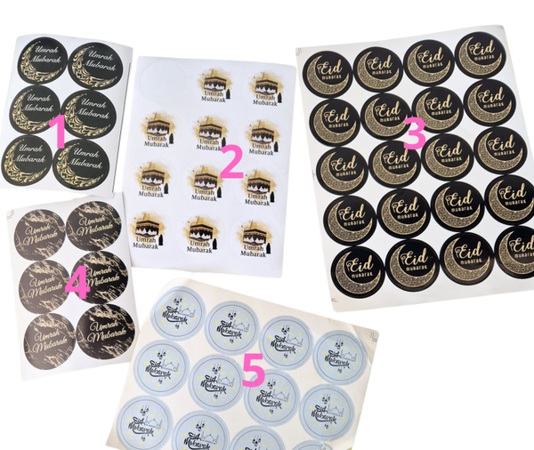 Stickers umrah of eid