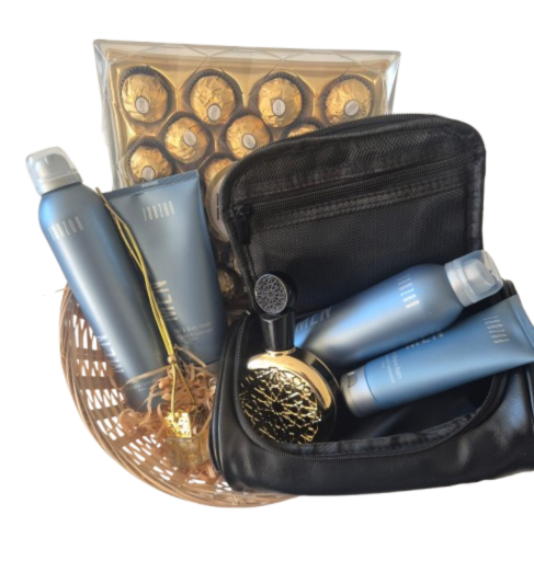 Exclusief Cadeaupakket voor Hem – Verzorging, Parfum & Toilettas