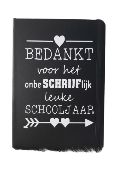 A5 Notitieboekje met leuke tekst