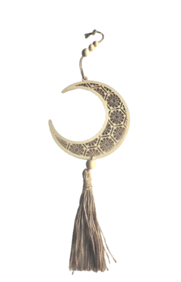 Decoratie hanger maan