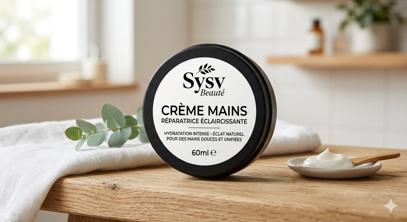 Créme mains réparatrice éclaircissante