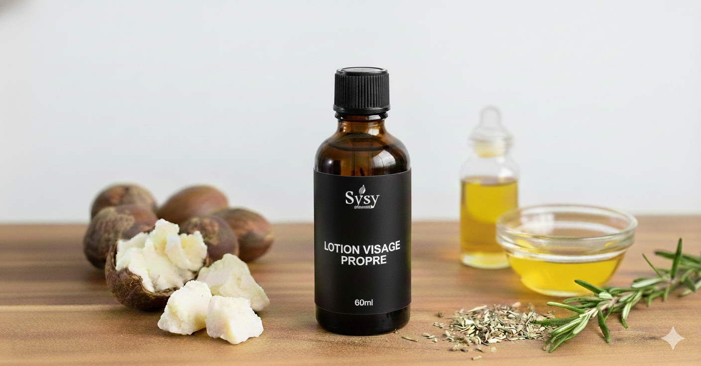 Lotion visage propre