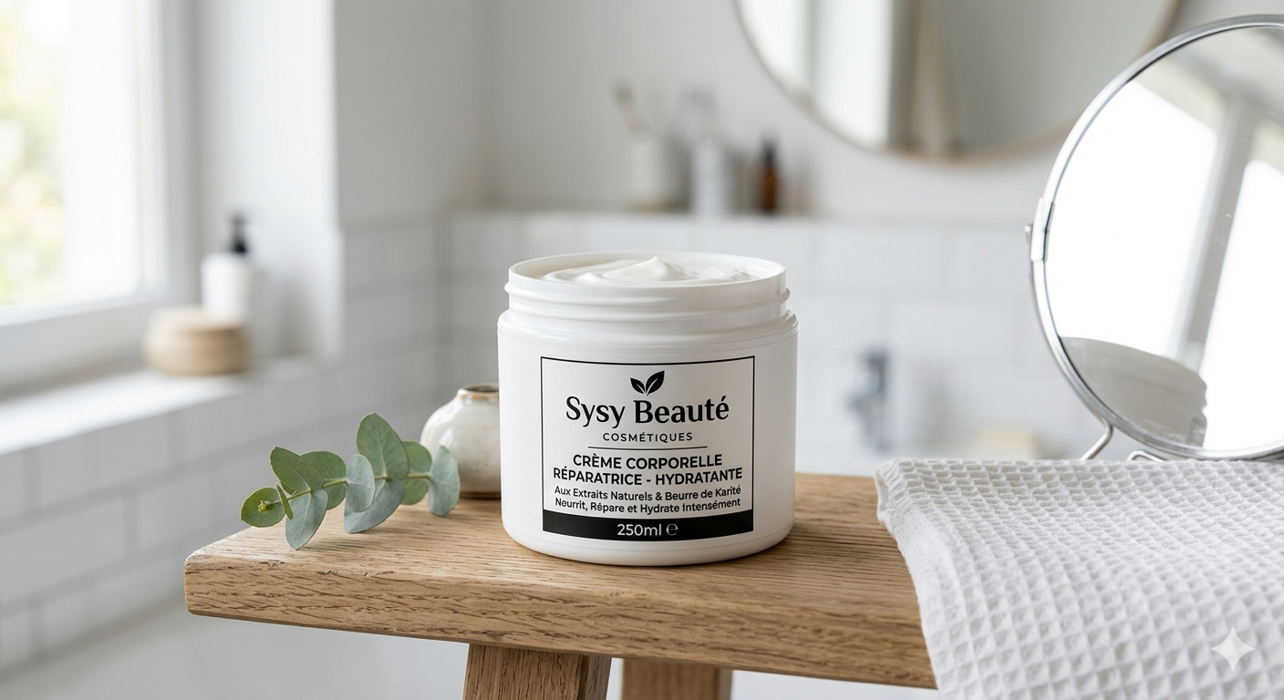 Crème corporelle  réparatrice-hydratante-clarifiante