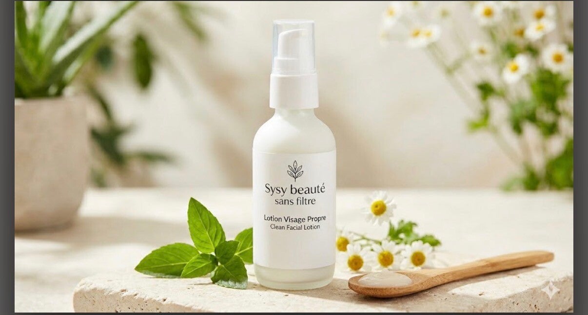 Lotion visage propre éclaircissante  (Boutons,Acné ,tâches, imperfections)