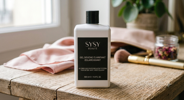 Gel douche clarifiant- éclaircissant