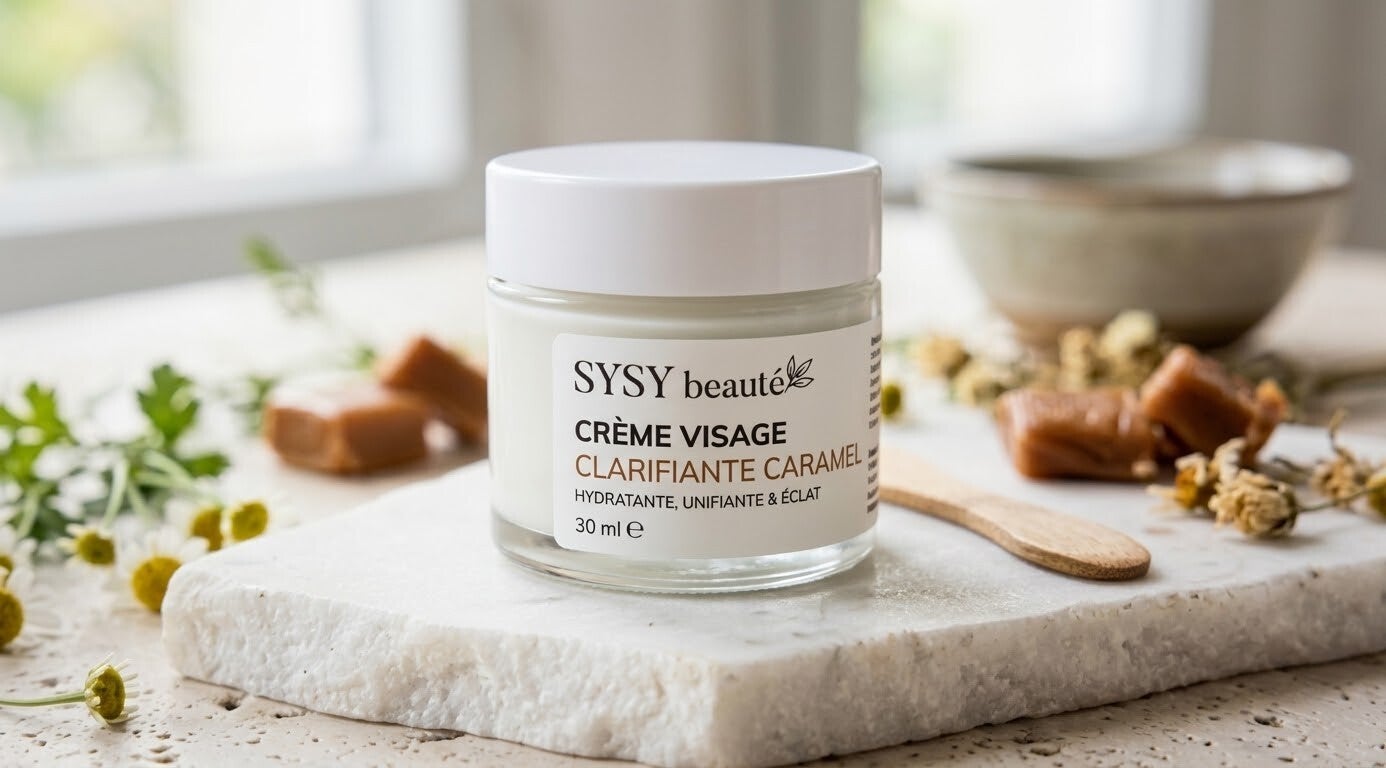 Crème visage Clarifiante(Caramel)