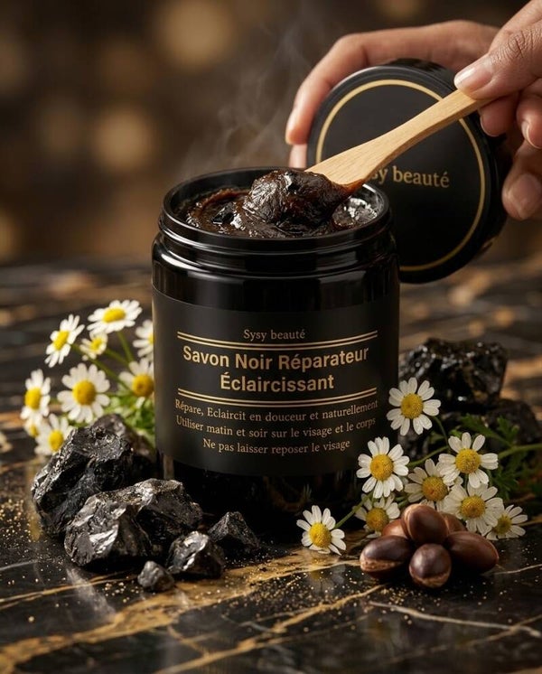 Savon Noir Eclat -Plus(Réparateur-Éclaircissant)