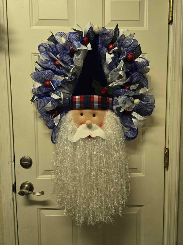 Santa Wreath