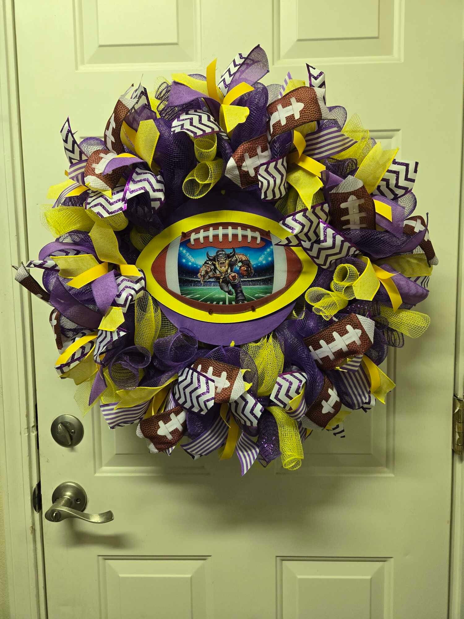 Football Wreath