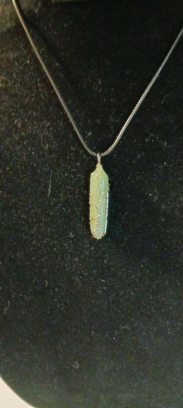Aventurine Healing Crystal Necklace