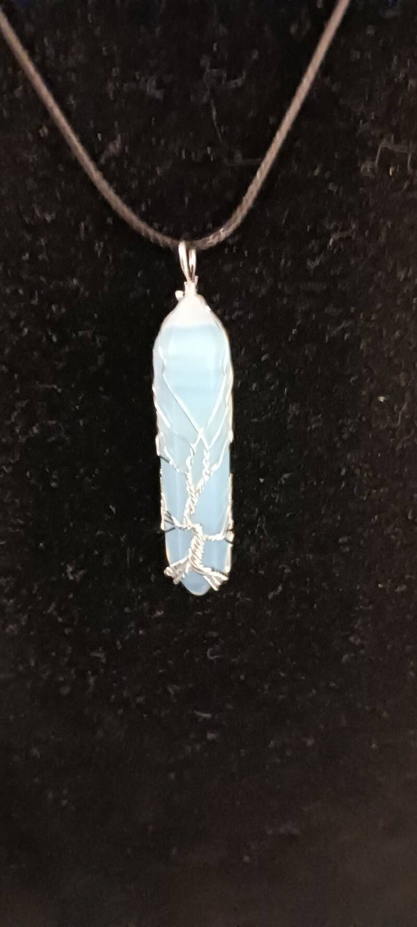Opal Healing Crystal Necklace