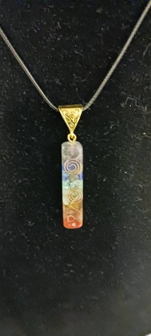 7 Shakra Healing Crystal Necklace