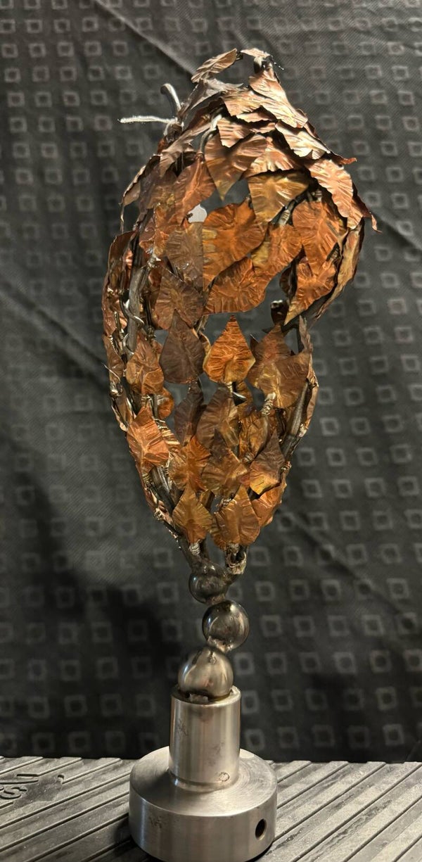 " Beauty" Eve in Nature Metal Statue