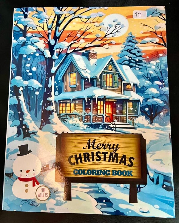 Adult Christmas Coloring Book