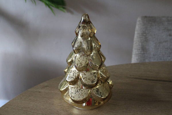 Led Kerstboom goud defect