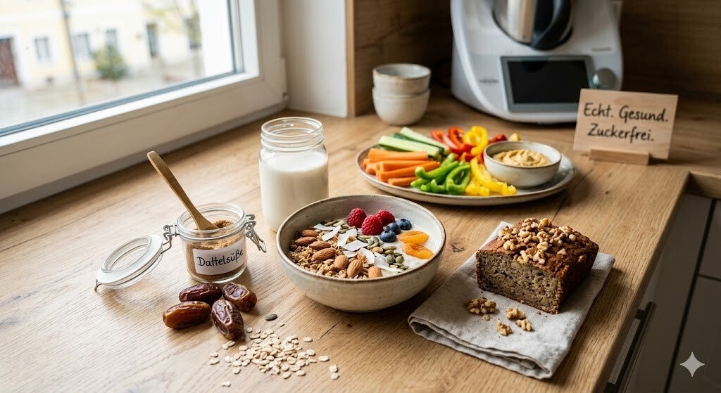Zutaten für zuckerfries Kochen